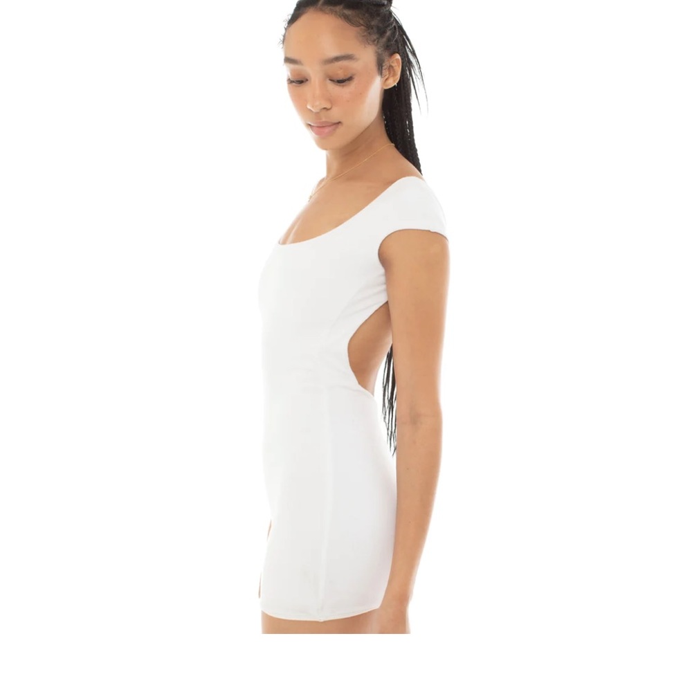 ARE YOU AM I JUNA ROMPER WHITE XXS